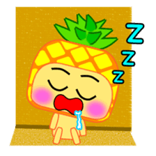 I am a pineapple. sticker #5129572