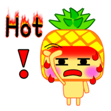 I am a pineapple. sticker #5129574