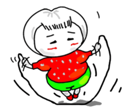Strawberry mei -lovely unreasonable head sticker #5130714