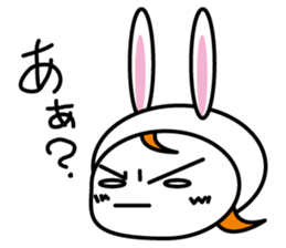 Let's go! Choke Usagi sticker #5131042