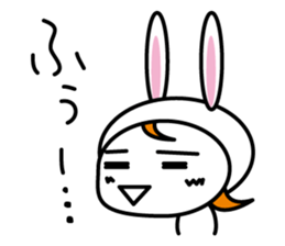 Let's go! Choke Usagi sticker #5131052