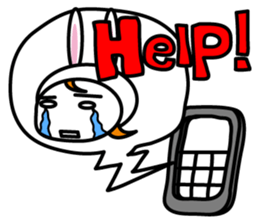 Let's go! Choke Usagi sticker #5131062