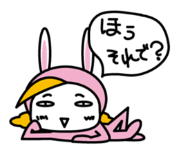 Let's go! Choke Usagi sticker #5131070