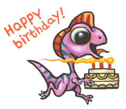dinosaurs' daily life sticker #5131303