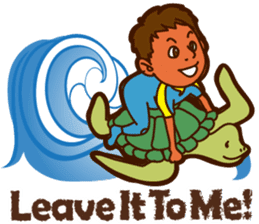 "ALOHA!" Hawaiian & Tropical Sticker sticker #5131326