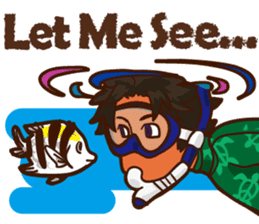 "ALOHA!" Hawaiian & Tropical Sticker sticker #5131328