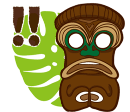 "ALOHA!" Hawaiian & Tropical Sticker sticker #5131343