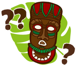 "ALOHA!" Hawaiian & Tropical Sticker sticker #5131346