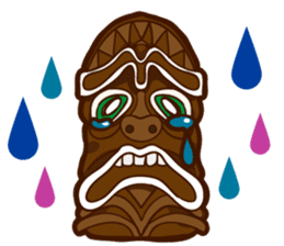 "ALOHA!" Hawaiian & Tropical Sticker sticker #5131347