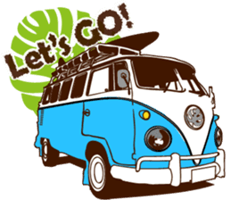 "ALOHA!" Hawaiian & Tropical Sticker sticker #5131353