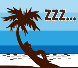 "ALOHA!" Hawaiian & Tropical Sticker sticker #5131355