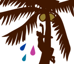 "ALOHA!" Hawaiian & Tropical Sticker sticker #5131356