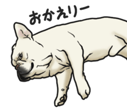 French Bulldog "BULLO" 3 sticker #5131801