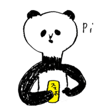 giant panda's life sticker #5131884