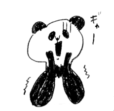 giant panda's life sticker #5131892