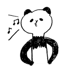 giant panda's life sticker #5131908