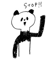 giant panda's life sticker #5131915