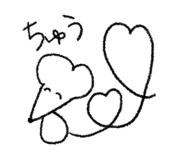 Very very loose animals sticker #5132291