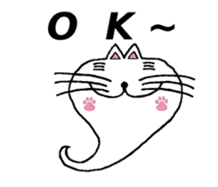 Haunted such as cat sticker #5132526