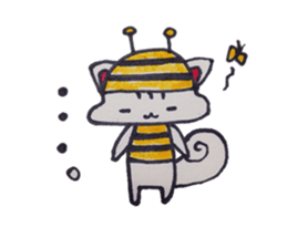 Bee squirrel sticker #5132576