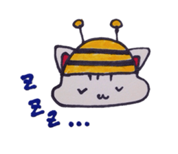 Bee squirrel sticker #5132577