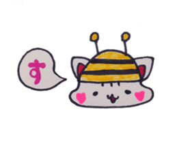 Bee squirrel sticker #5132584