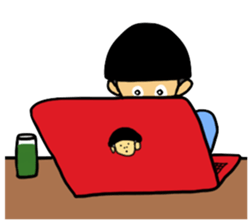 Rocking Boy sticker #5133414