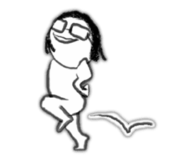 Pets and their Master sticker #5133568