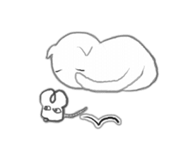 Pets and their Master sticker #5133587