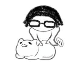 Pets and their Master sticker #5133590