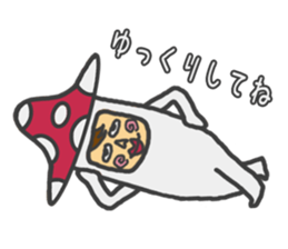 mushroom guy 2 sticker #5134408