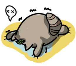 Haiiro Raccoon sticker #5134516