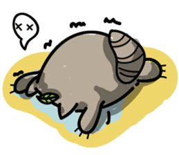 Haiiro Raccoon sticker #5134516