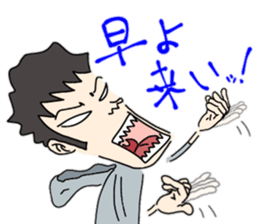 ZENTAI,rabbit&robot. 6th. sticker #5134735