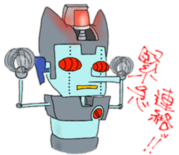 ZENTAI,rabbit&robot. 6th. sticker #5134747