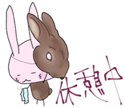 ZENTAI,rabbit&robot. 6th. sticker #5134755