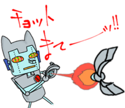 ZENTAI,rabbit&robot. 6th. sticker #5134756