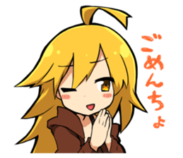 LazyGirls sticker #5135011