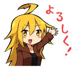 LazyGirls sticker #5135013