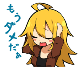 LazyGirls sticker #5135015