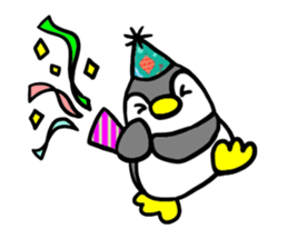 Chapock the penguin sticker #5135657