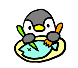 Chapock the penguin sticker #5135663