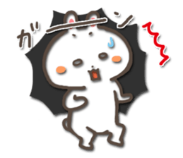 white bunny-rabbit sticker #5135695