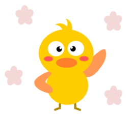 Naughty chick sticker #5135878