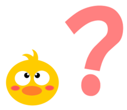 Naughty chick sticker #5135892