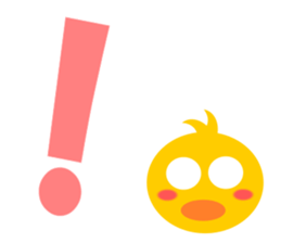 Naughty chick sticker #5135893