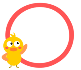 Naughty chick sticker #5135894