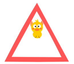 Naughty chick sticker #5135896
