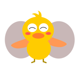 Naughty chick sticker #5135910