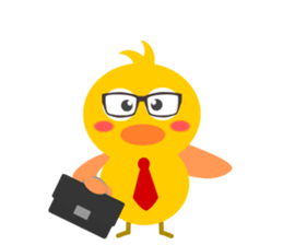 Naughty chick sticker #5135912